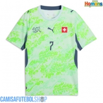 Camisa de time de futebol Suíça Breel Embolo #7 Replicas 2º Equipamento Mundo 2026 Manga Curta